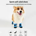 thumbnail image 7 of Pet's Clothes Christmas Shoes Slip Reflective Rain Boots For Outdoor Walking All Weather Durable Traction Sole Design, 7 of 7