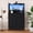 Black, variant on 42" Smart Dresser with 11 Fabric Drawers, Built-in Charging Station, RGB LED Lights, Anti-Tip Storage Cabinet for Bedroom & Living Room,Brown