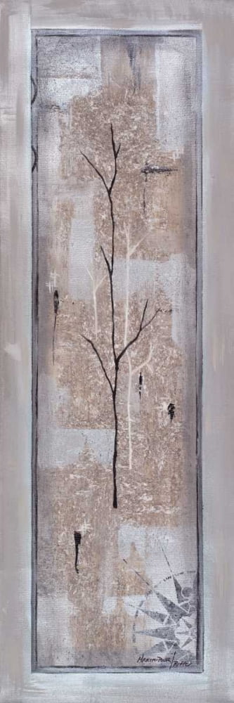 Hakimipour-Ritter Stretched Canvas Art Winter Solstice I Large 12 x 36 inch Wall... by Sun Dance Graphics