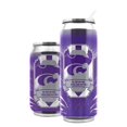 thumbnail image 1 of Kansas State Wildcats Stainless Steel Thermo Can - 16.9 ounces, 1 of 1