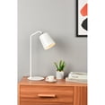 thumbnail image 2 of Leroy 1 light white table lamp, 2 of 5