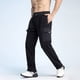 thumbnail image 5 of Pantalones largos para hombre, informales, para uso diario, para exteriores, playa, holgados, ligeros y transpirables, de poliéster., 5 of 8