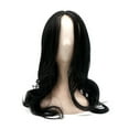 thumbnail image 7 of 24" Silk Wig Natural Black Long Curly Hair Front Lace Wigs Women Hair Practical, 7 of 7