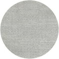 thumbnail image 1 of Ahgly Company Machine Washable Indoor Round Industrial Modern Platinum Silver Gray Area Rugs, 8' Round, 1 of 7