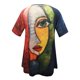 thumbnail image 5 of Blusa de manga corta con cuello redondo de verano para mujer Pompotops hkajfhjk463302, 5 of 5