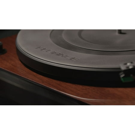 Fluance Turntable Platter Mat Rubber Black Durable Audiophile