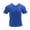 Dark Blue, variant on Men's Lacoste Short Sleeve Jersey Pima Reg Fit V Neck T-Shirt Ocean - 3/S
