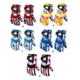 thumbnail image 3 of Bearachild 2 piezas de guantes de nieve para niños, artículos deportivos antideslizantes, guantes gruesos para deportes de invierno a prueba de viento, Suministros térmicos cian L Bearachild HA059843-06B, 3 of 6
