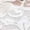 White, variant on Women's Lace Mock Neck Top Long Sleeve Floral Sheer Blouse Slim Fit Layering Shirt with Scalloped Edge for Daily Wear