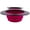 Magenta, variant on Kewoow Double Silicone Bowl collapsable Dog & Cat, set of Bowls, with Skid Resistant base, Foldable Non-Spill Travel pet for water and food, puppies, Large- Magenta 33.81 fl oz/ 4 us cups