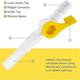 thumbnail image 2 of Comfort Flow Catheter Valves - Sterile,Easy to Use Lever Tap,Smooth Edges, and Tubing for Optimal U, 2 of 4