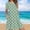 *Green, variant on ClodeEU Women's Polka Dot T Shirt Dress,Casual Short Sleeve A-Line Swing Dress with Pockets Black,Women's Plus L