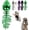 Green-Kids-34in, variant on Dinosaur Skeleton Costume, Silly Dino Plush Skeleton, 3D Spinosaurus Skull Mask & Plush Spine, For Dress-Up Play