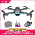 thumbnail image 1 of New S106 Drone 8K Professional Dual Mini Camera GPS 5G WIFI FPV Dron Aerial Photography Brushless Motor RC Quadcopter Toys heqiyong toy, 1 of 2