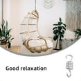 thumbnail image 3 of LOLIPPYY 4Pcs Swing Spring And Rings Heavy Duty Metal Porch Swing Set For Families, 3 of 8