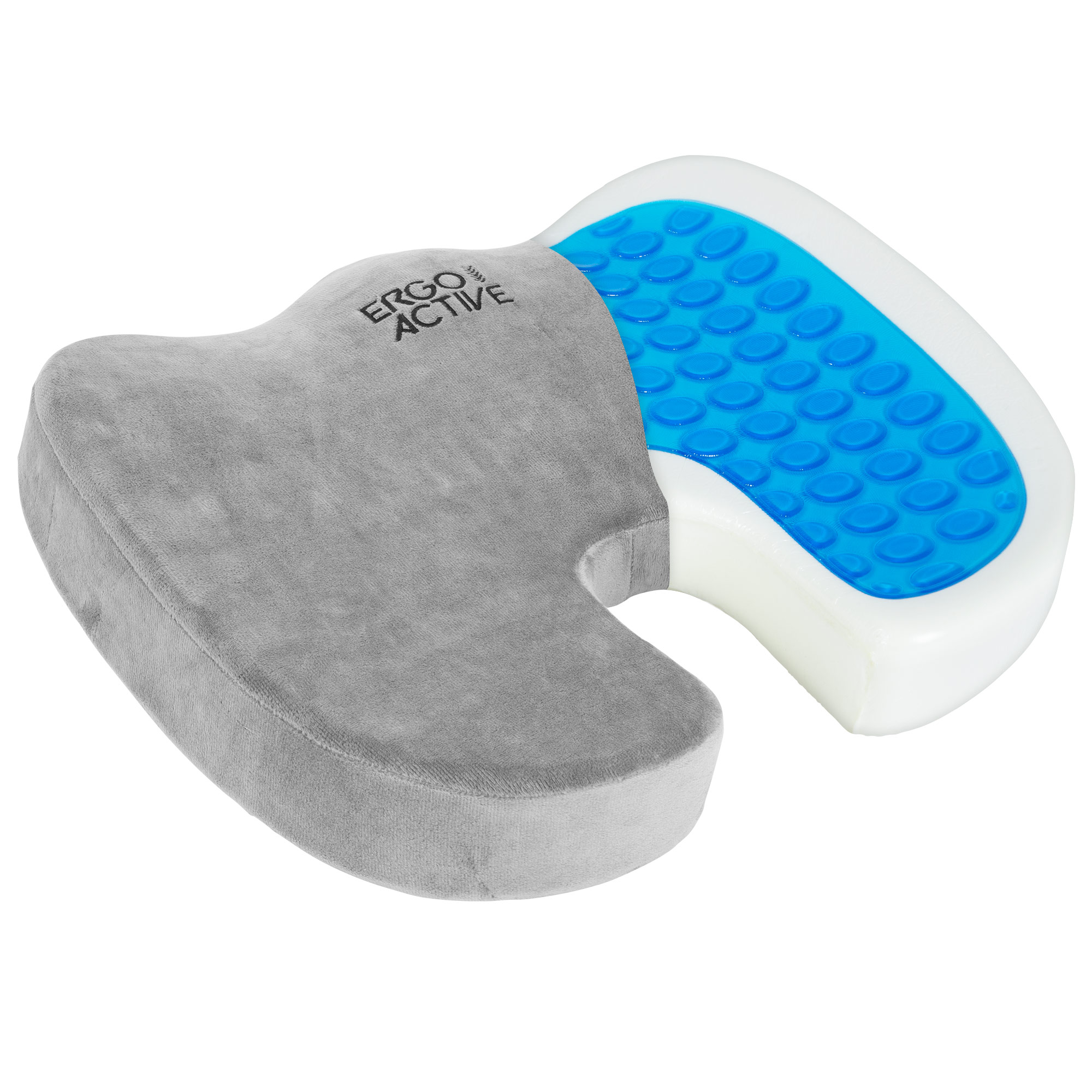 Mount-It Ergoactive Gel Cooling Seat Cushion With Memory Foam