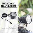 thumbnail image 5 of Electric bike front and rear light set input 36v 48v 60v built in speaker electric bike front and rear light, 5 of 5