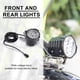 thumbnail image 5 of Electric bike front and rear light set input 36v 48v 60v built in speaker electric bike front and rear light, 5 of 5