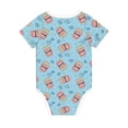 thumbnail image 2 of Rocae I Am A Fan Popcorn for Baby Climbing Clothes Soft Baby Romper for Active Infants Comfortable and Breathable Crawling Jumpsuit Unisex Baby Outfit 12 Months, 2 of 8