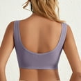 thumbnail image 4 of Durtebeua Womens Sports Bras Front Closure Padded Sports Bra High Neck Crop Tops, 4 of 4