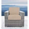thumbnail image 3 of Living Source International 10-Piece Wicker Sectional Set w/Cushions in Beige, 3 of 5
