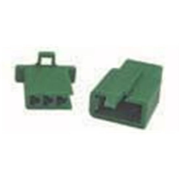 K&L Supply 34-6918 Coupleur Mâle à 3 Broches avec Bouton Pression