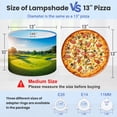 thumbnail image 2 of Lampshades 2 Pack Beautiful Golf Course Green Blue Golf Balls Under Clear Sky 13"x13"x10" Light Shade for Table Lamps Floor Lamp Shades Lampshade Replacement Easy Assembly, 2 of 8
