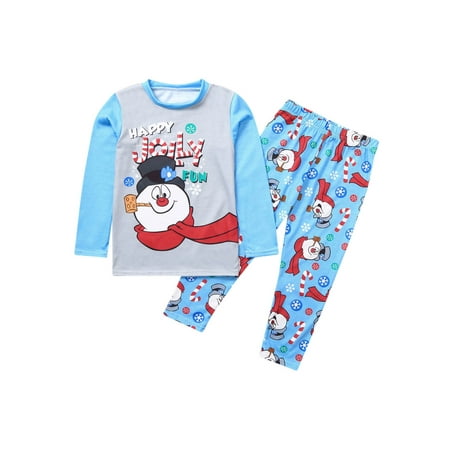 

Tregren Christmas Pajamas Set Parent-Child Outfit Xmas Sleepwear Nightwear