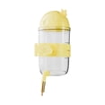 thumbnail image 1 of Flynix Automatic Bird Drinker Hanging Water Feeder Nonslip for Cage Drinking Container yellow, 1 of 10