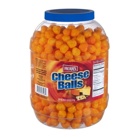 Herr's Cheese Balls, 26 Oz. - Walmart.com