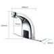 thumbnail image 2 of Sensor de grifo inteligente Lavadora comercial de mano de cobre inteligente, tipo de inducción automática única Agua fría Tipo de inducción de CA y CC Vierteilige Tipo de copia completa, 2 of 5