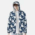 thumbnail image 2 of Kdxio Shark Print Women Men Sun Protection UPF 50+ Jackets Zip Up Long Sleeve Hoodie Hiking Lightweight with Pockets, 2 of 7