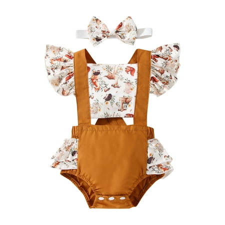 

kpoplk Baby Romper Sweatshirt Baby Girl Crewneck Sweatshirt Romper Sweater Onesie Color Block Sherpa Fall Outfit Cute Clothes(Orange)