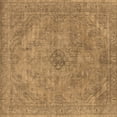thumbnail image 1 of Ahgly Company Indoor Square Oriental Brown Industrial Area Rugs, 5' Square, 1 of 4