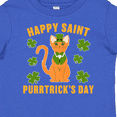 thumbnail image 4 of Inktastic St. Patrick's Day Happy Saint Purrtrick's Day Boys or Girls Baby T-Shirt, 4 of 5