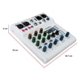 thumbnail image 3 of Mezcladora 4 Canales Dsp 99 Efectos Bt/usb Steelpro, 3 of 5