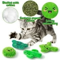 thumbnail image 3 of Belanttega 4pcs Cactus-shaped Catnip Toys for Cats Interactive with Your Cat Family Pet Fun Exercise Soft Durable Cat Kicker Toy For Indoor, 3 of 5