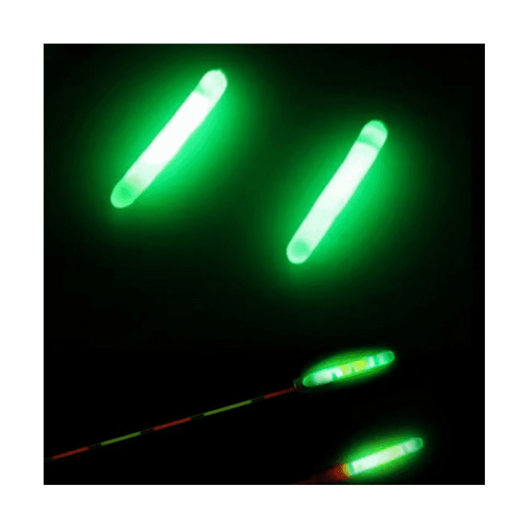 100PCS Fishing Float Light Stick Fluorescent Lightstick LED Fluorescent  Dark Glow Sticks Fishing Float Accessories 3mm 