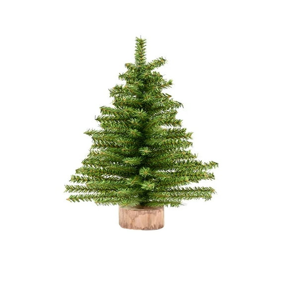 KSA 12" Miniature Canadian Pine Artificial Christmas Tree, Unlit
