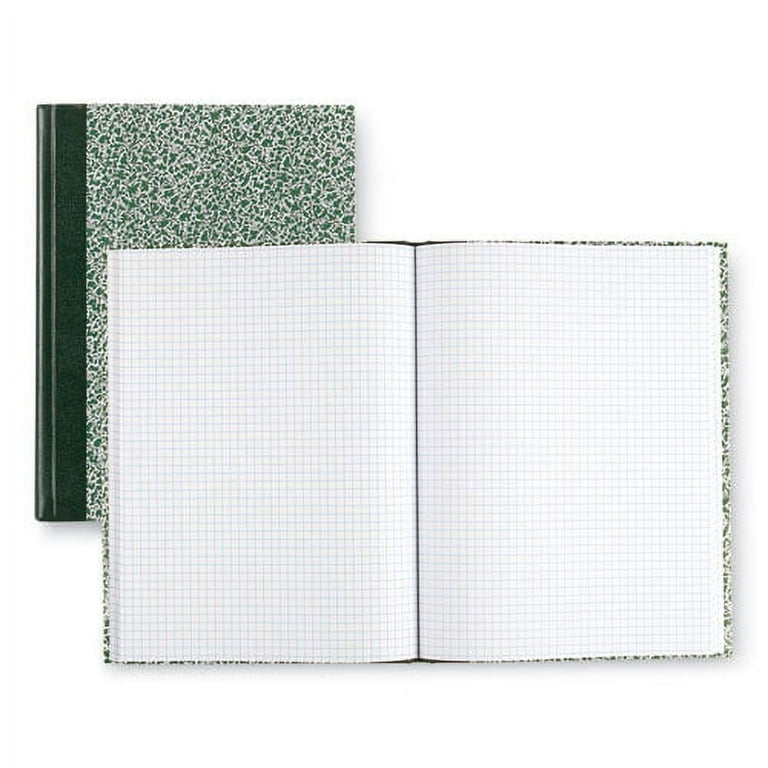 Lab Notebook, Wide/Legal Rule, Green Marble Cover, (96) 10.13 x 7.88 Sheets Lab Notebook, Wide/Legal Rule, Green Marble Cover, (96) 10.13 x 7.88 Sheets