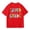 Z51 Red, variant on Glisme Toddler Girls Back To School Tees Letter Print Short Sleeve Crew Neck Fall Comfortable Girls T-Shirt Size 3-4 Years Black