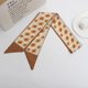 thumbnail image 1 of Hair Ribbon Fashion Korean Floral Print Silk Satin Scarf Long Bow Bandana Bag Ponytail Holder Women Girls Head Hair Accessories, 1 of 4