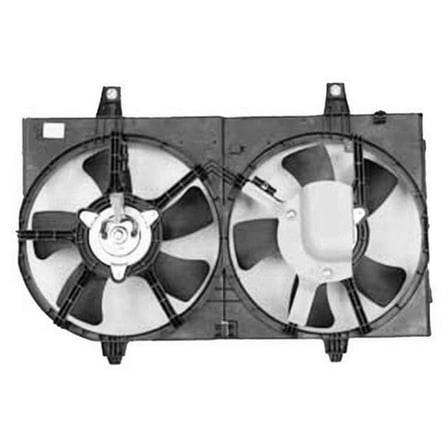 TYC Products 620710 Dual Radiator & Condenser Fan for 2002-2003 Maxima Nissan