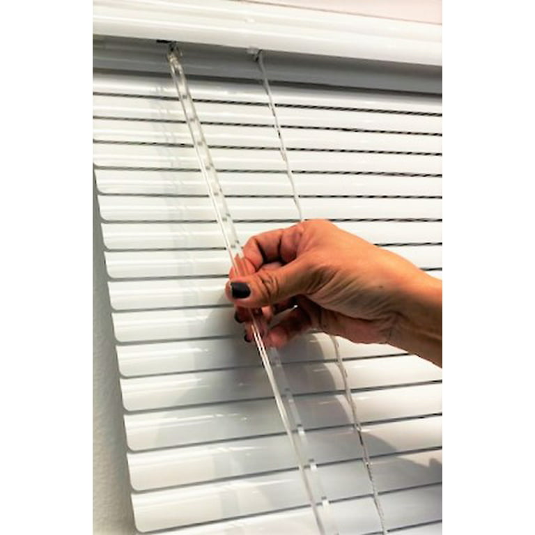 Chaoshihui 8pcs Blind Wand 24 inch Replacement Home Transparent