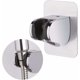 thumbnail image 1 of Soporte de ducha Adhesivo 3M Desmontable Montado en la pared Soporte de cabezal de ducha con ángulo ajustable Resistente al agua Montado en la pared para baño de hotel 1PC JAMW Sencillez, 1 of 5