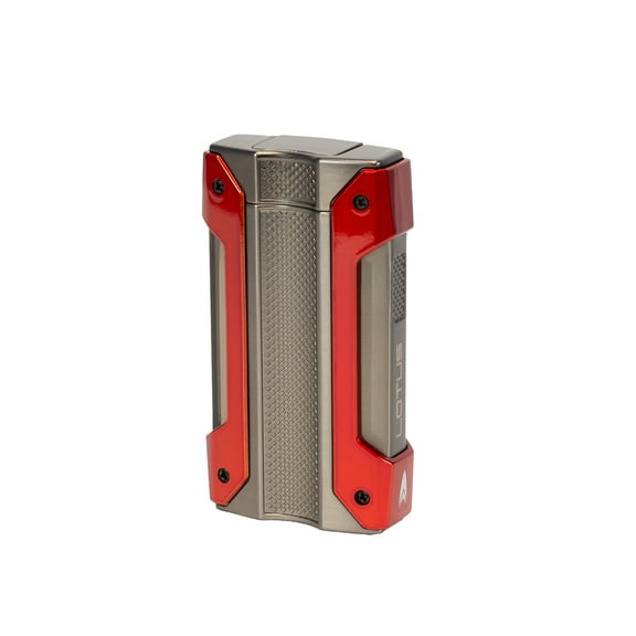 Lotus Tank Torch Lighter with Punch - Gun & Red