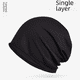 thumbnail image 2 of Gorro de turbante fino para mujeres y hombres, gorro de algodón con tapa de verano, rizado de una sola capa, todo fósforo, gorro de luna para mujeres embarazadas, fábrica de gorros de dormir, 2 of 5