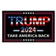 thumbnail image 3 of Trump 90x150 Cm A La Decoloración para Exteriores (Take America Back A), 3 of 4