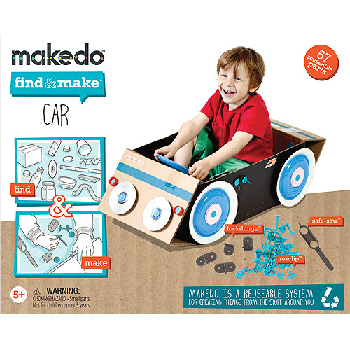 Makedo Find And Make Car Kit