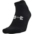 thumbnail image 2 of Under Armour Adult Cotton No Show Socks 6-Pairs Shoe Mens, 2 of 5
